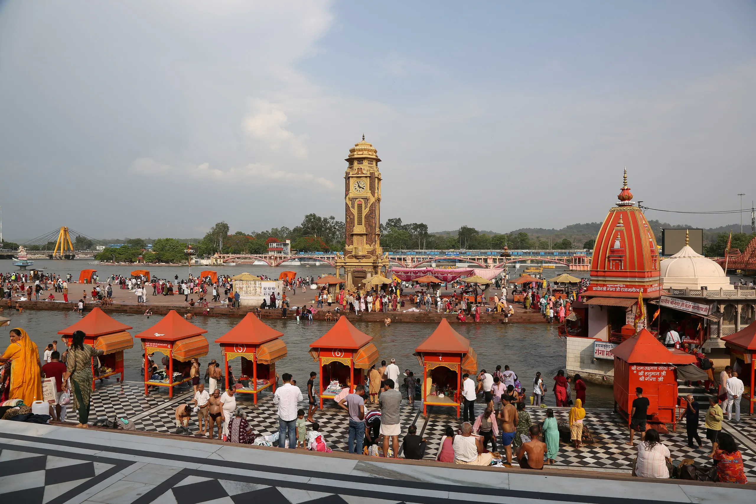 Haridwar — View of Har Ki Pauri